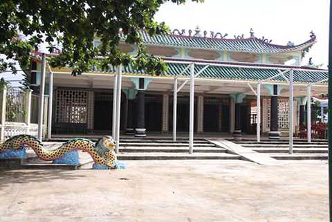 đền thờ, cá Ông, lớn nhất Việt Nam, cá voi, ông Nam Hải, Đất Đỏ, Bà Rịa-Vũng Tàu