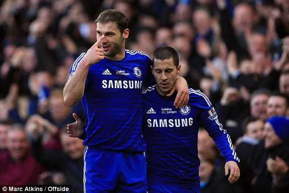 Ivanovic ghi bàn thứ 2 trong tuần