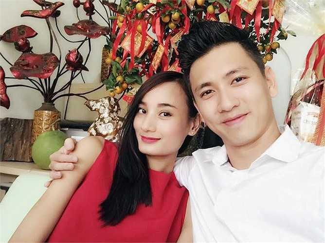 Lê Thúy xinh đẹp bên chồng mới cưới