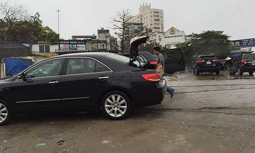 rửa xe