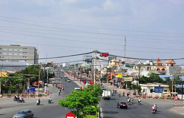 Giao thông ở cửa ngõ TP.HCM vẫn bình thường, không xảy ra tình trạng ùn ứ. 