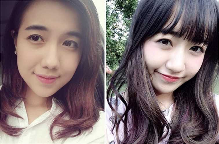 Cô bạn Vũ Phương Anh khiến nhiều người nghĩ là chị em ruột của hot girl Mie Nguyễn vì có rất nhiều điểm chung. Cả hai có chiếc mũi giống nhau, khuôn mặt bầu bĩnh, nhất là đôi mắt to tròn và hàng lông mày đen đậm đặc trưng.