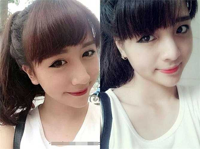 Fan thi nhau bắt chước trang điểm, mỉm cười, làm tóc giống hệt Quỳnh Anh Shyn. 