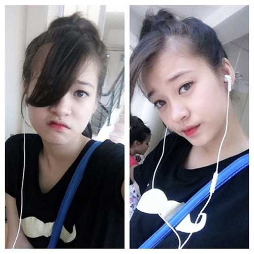 Mai Anh cũng đang là mẫu teen rất được yêu thích ở Hà Nội. 