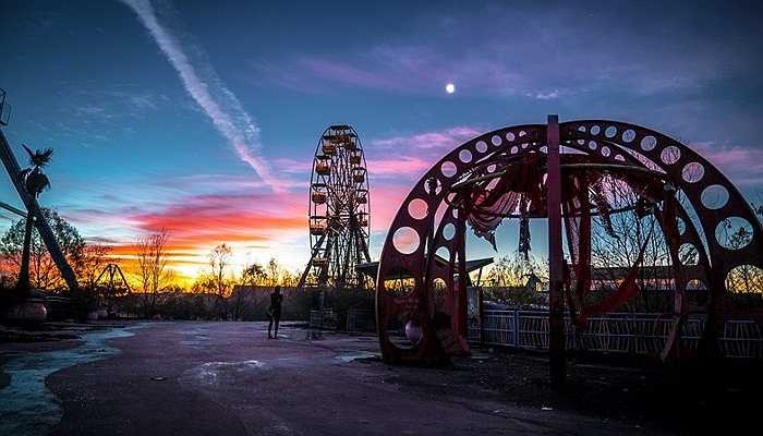 Khu vui chơi giải trí này từng là một địa điểm thu hút hàng nghìn khách du lịch hàng ngày