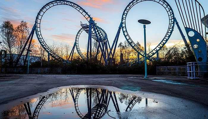 Tuy nhiên, những đường ray tàu lượn này hiện tại đã không còn tiếp tục được sử dụng