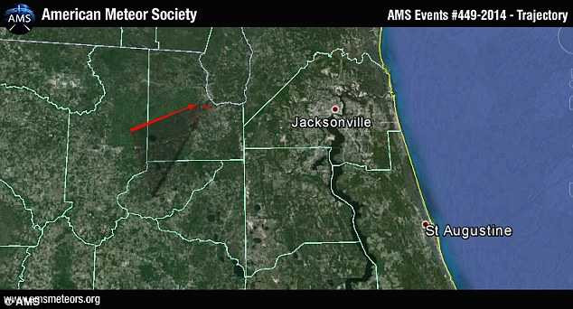 Điểm cuối cùng của hành trình của thiên thạch khổng lồ 