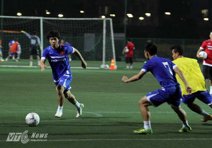 U23 Việt Nam hành xác ngay ngày đầu tập trung (Ảnh: Hà Thành)