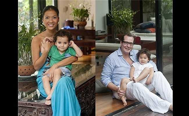 May mắn hơn Phi Thanh Vân, siêu mẫu Bằng Lăng có cuộc sống gia đình khá êm ả. Năm 2009, cô nhận lời cầu hôn và lên xe hoa với người chồng Đức là Claas Schaberg.