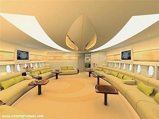 Người duy nhất dám đặt hàng nó là Hoàng tử Alwaleed Bin Talal. Nó chẳng khác nào một cung điện của ông mỗi khi di chuyển