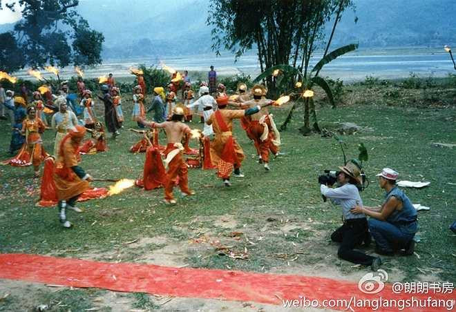 Hậu trường màn múa hát của Ngọc thố tinh.