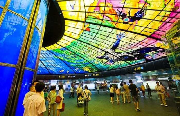 Nhà ga Formosa Boulevard - Kaohsiung, Đài Loan