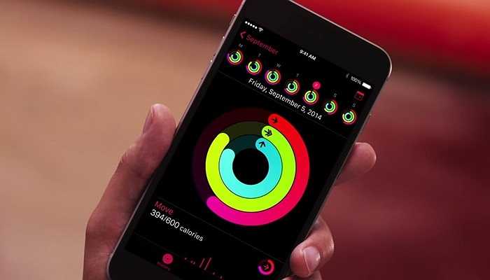 'Fitness' cũng có thể sync với iPhone để cho bạn biết kỹ càng hơn về tình hình sức khỏe của bản thân