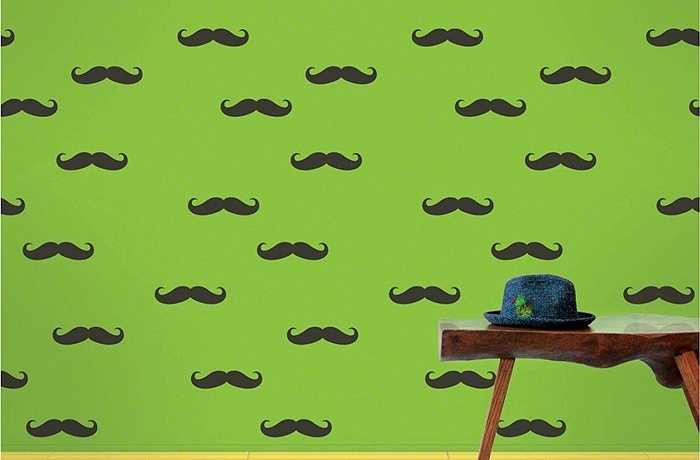 Gối, giấy dán tường, gương và nhiều thứ khác đã được trang trí với hình râu kỳ quái. Bạn có nghĩ rằng bộ râu trông rất rực rỡ hay là chúng chỉ nên ở trên khuôn mặt của ai đó? 