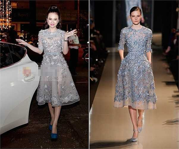 Phương Trinh chỉ nói một câu: 'Miễn trang phục đó đẹp là được'. 