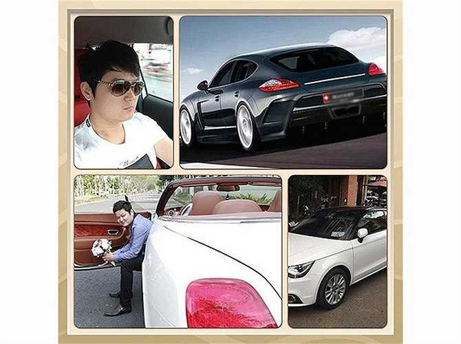 Anh sở hữu rất nhiều siêu xe có giá trị. 