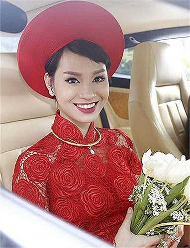 Trà My Idol được chồng rất cưng chiều. 