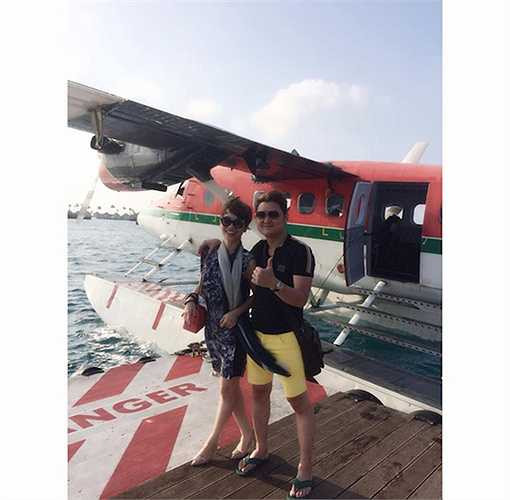 Đôi uyên ương từng đi du lịch khắp nơi trên thế giới. 