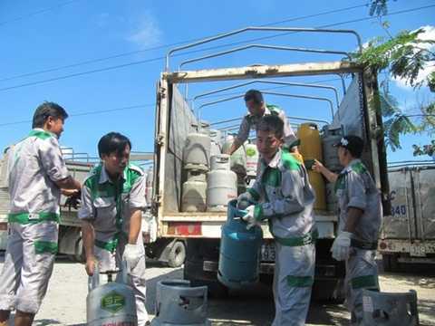 Gas tăng thêm 5.000 đồng/bình