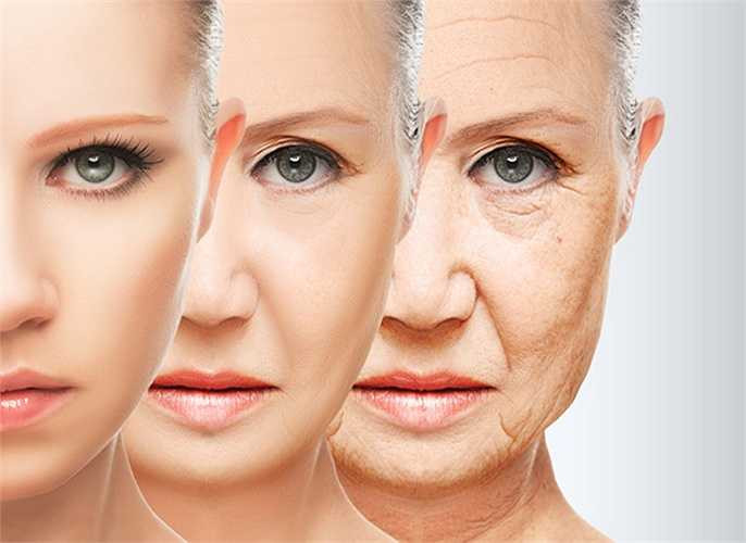 Nguyên nhân Lão Hóa sớm: Ăn đường nhiều gây ra các nếp nhăn và khiến da chảy xệ, dẫn đến các bệnh mãn tính và suy giảm nhận thức.