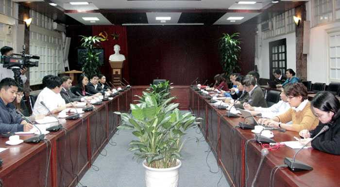 Toàn cảnh buổi họp báo