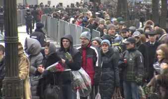 Hàng ngàn người tiễn đưa cựu Phó Thủ tướng Nga