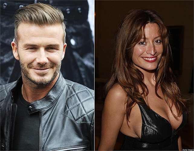 David Beckham nổi tiếng trong cách gìn giữ hạnh phúc gia đình, nhưng anh vẫn không tránh khỏi việc 'ăn vụng'. Vụ việc Beckham dan díu với cô thư ký Rebecca Loos rùm beng một thời gian khá dài. 