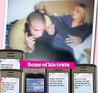 Trong thời gian cô vợ Rebecca mang thai đứa con đầu lòng, Rio Ferdinand vẫn thậm thụt qua lại với cô bạn gái từ thuở thiếu thời Carly Storey.