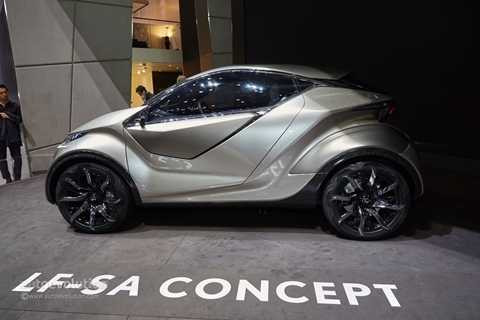 Lexus LF-SA concept 2015 hứa hẹn sẽ 'nuốt chửng' MINIs và Audi A1