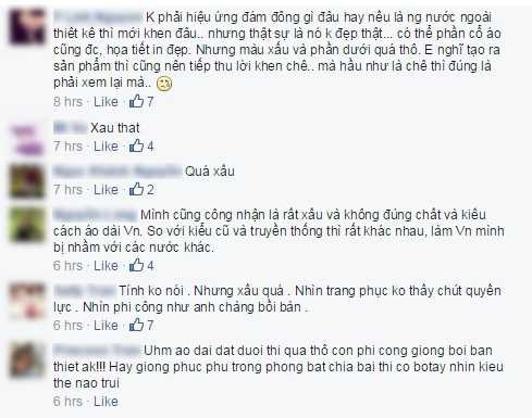 Những tranh cãi xung quanh bộ đồng phục mới của Vietnam Airline