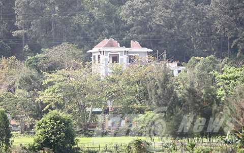 biệt phủ, tướng công an, Đà Nẵng, xây trái phép, tháo dỡ, đập phá