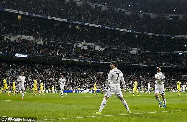 Tương tự là Ronaldo ở Real Madrid. 