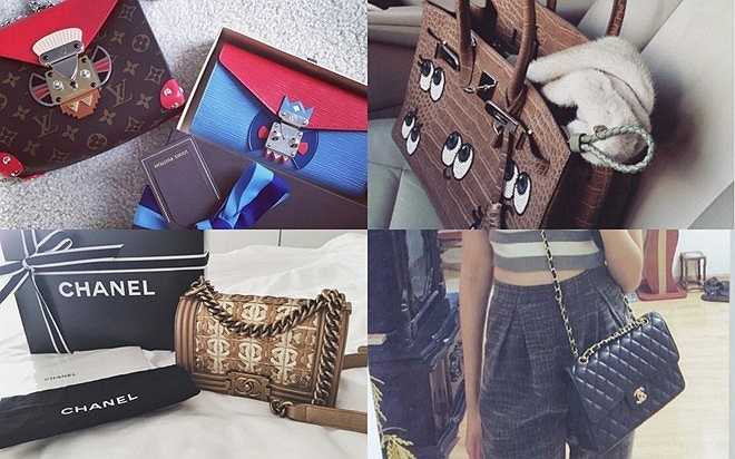 Tribal Mask Sarah của Louis Vuitton, Pochette Mask PM, Chanel Boy, Chanel Classic Flap, 3.1 Phillip Lim.... là loạt túi hiệu hot girl đang có.