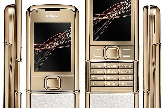 Nhắc đến sự sang trọng cũng như mức độ thời thượng trong thiết kế điện thoại di động mà không đề cập đến Nokia 8800 là một thiếu sót. Đây là dòng điện thoại cao cấp nhất của hãng. Dù có chức năng chỉ tương đương với những điện thoại tầm trung cùng thời, nhưng 8800 lại có lớp vỏ máy được làm từ chất liệu quý như vàng, kim cương, đá hay carbon siêu bền…