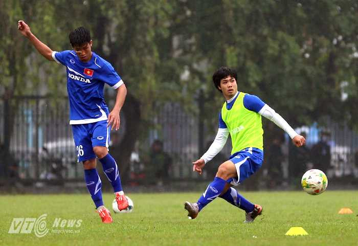 U23 Việt Nam bắt đầu tập chiến thuật