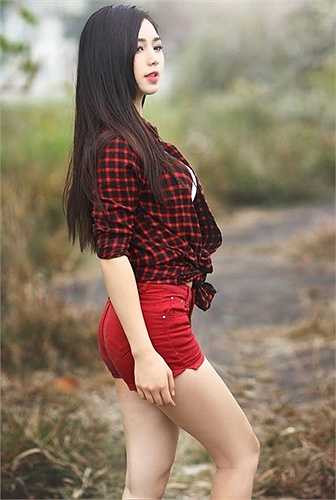 Ước mơ của cô bạn là trở thành một nữ diễn viên nổi tiếng được nhiều người biết đến. 