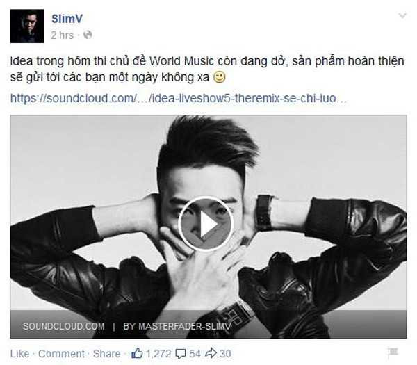 Producer SlimV hé lộ về màn trình diễn