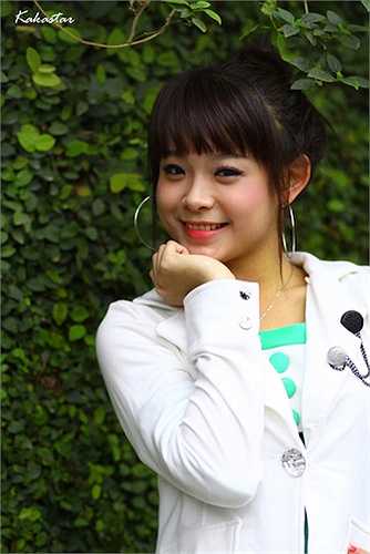 Cô nàng được nhiều người biết đến khi tham gia cuộc thi Miss Teen 2008. 