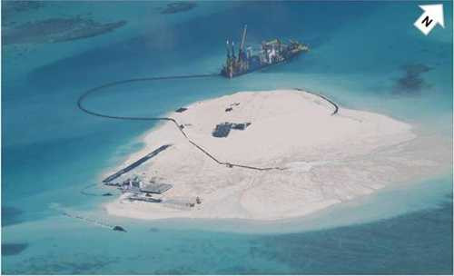 Hoạt động cải tạo đất phi pháp của Trung Quốc trên bãi Gạc Ma ở quần đảo Trường Sa, Việt Nam