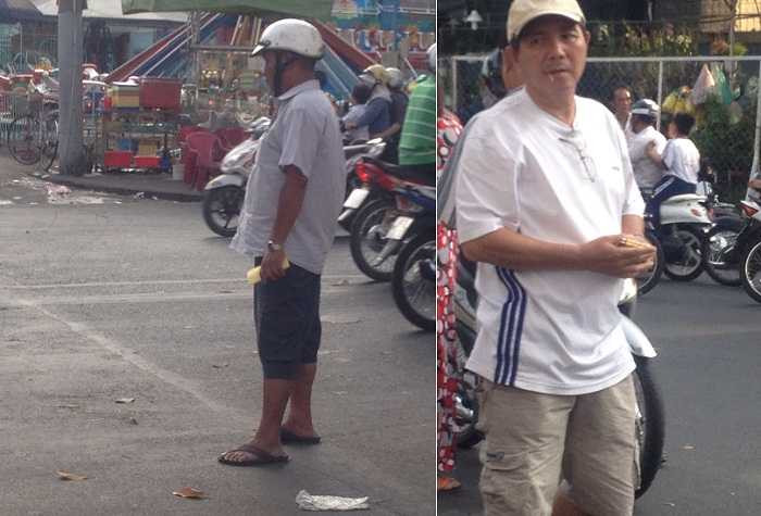 Ngóng trông người mua, vội bán vội ăn (ảnh: Hoàng Tùng)