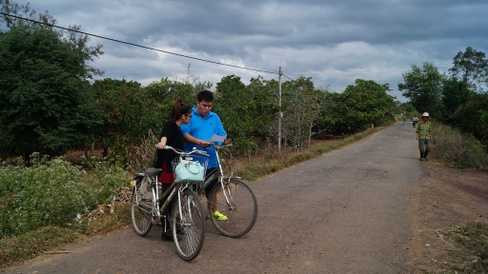  Bộ đôi cùng tham gia các thử thách tại Đắk Lắk.