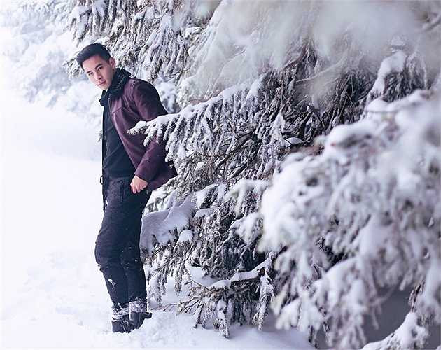 Chuyến đi cũng là dịp để anh chàng xả stress trong năm cũ, chuẩn bị cho một năm mới với những kế hoạch hoành tráng hơn