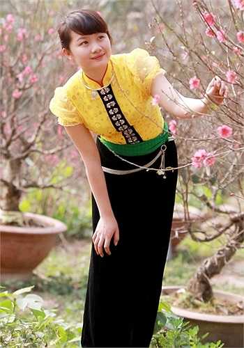 Thu Trang sinh năm 1991, người dân tộc Thái. Cô bạn quê ở Sơn La