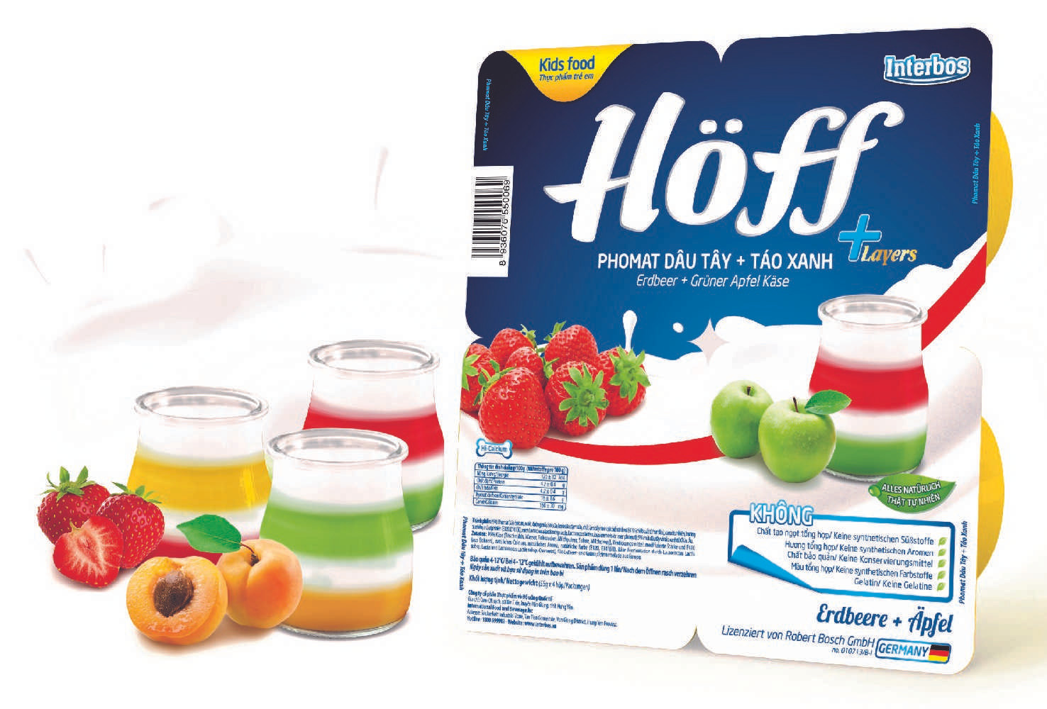 Phomat dâu tây: Nguồn vitamin và dinh dưỡng tuyệt vời cho bé