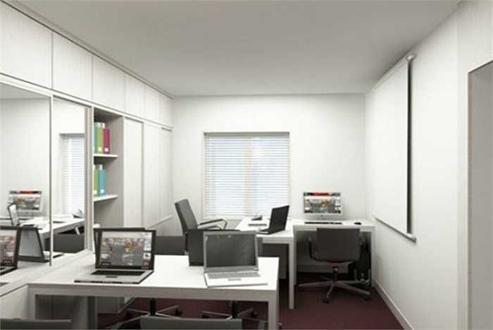 Có một số nơi diện tích phòng làm việc hơi nhỏ vì thế bàn làm việc sẽ bị kê sát và quay mặt vào tường. Cách kê này về phong thủy sẽ ảnh hưởng đến tiền đồ của bạn. Những người ngồi ở vị trí này thường sẽ ít có cơ hội để phát triển