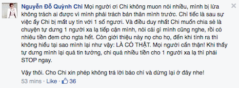quỳnh chi facebook