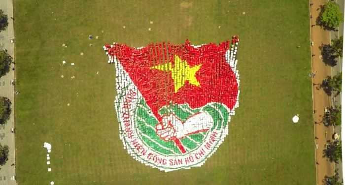 5.900 sinh viên Bình Định trình diễn võ thuật đẹp mắt