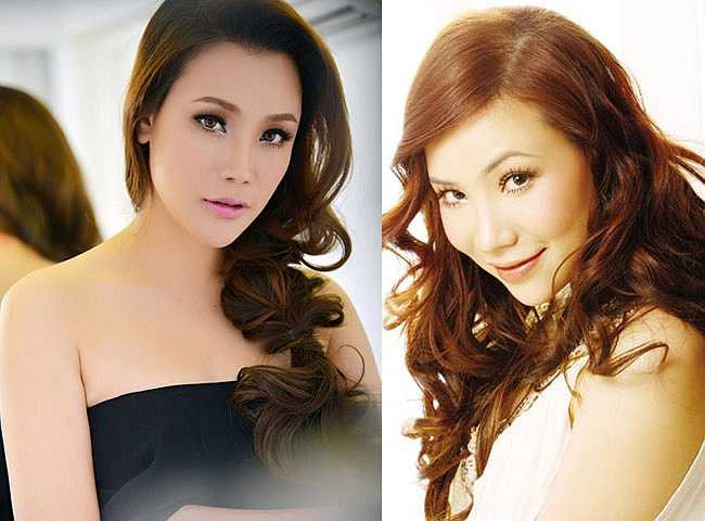 Đặt cạnh nhau hai tấm hình lúc mới vào nghề và hiện tại, khó ai có thể nhận ra được Hồ Quỳnh Hương