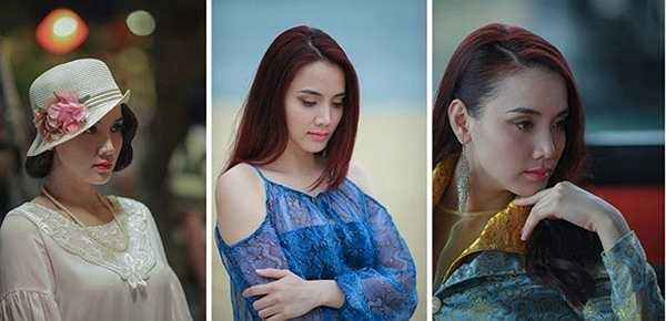 Trong Scandal – Hào quang trở lại, bộ phim điện ảnh đầu tiên Trang Nhung tham gia, cô gây bất ngờ cho khán giả với nhiều tạo hình khác nhau. Khi là một nữ minh tinh đang ở thời kì đỉnh cao của nhan sắc.