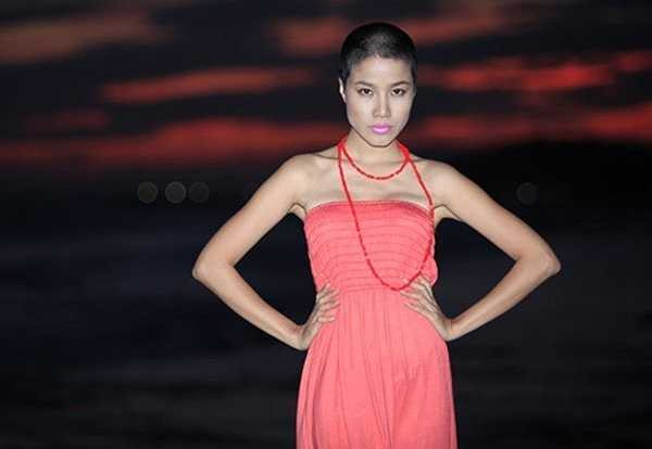 Bảo Trúc từng gây sốc cho khán giả khi quyết định cạo trọc đầu để tham gia bộ phim Người mẫu phiên bản Việt.